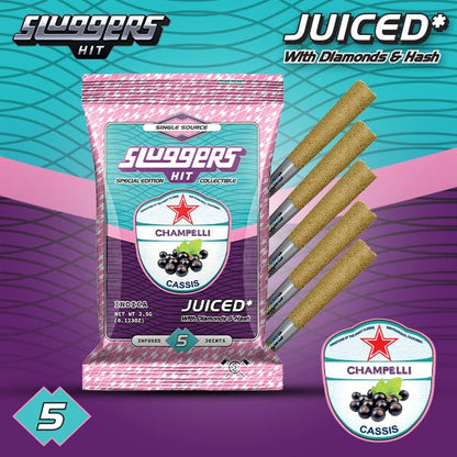 Champelli Cassis | Infused 3.5g 5pk (Sluggers)