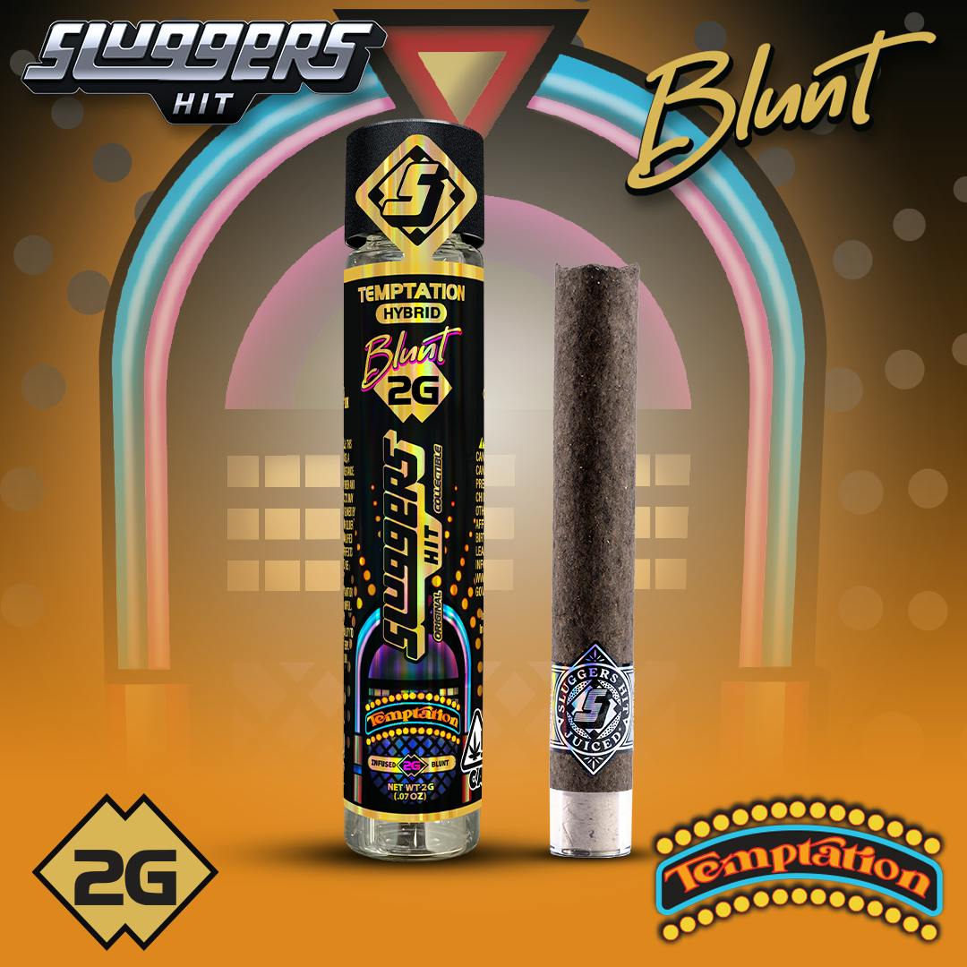 Temptation Hybrid Infused Blunt 2g (Sluggers Hit)