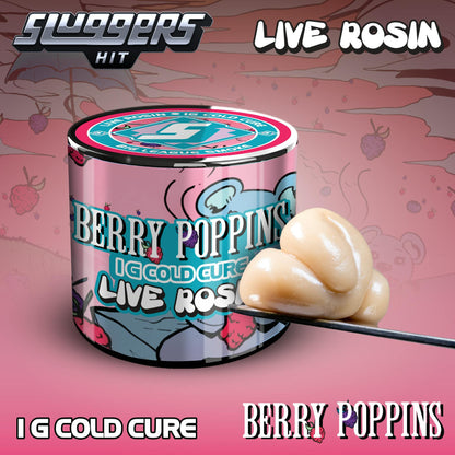 Berry Poppins Live Rosin 1g (Sluggers Hit)