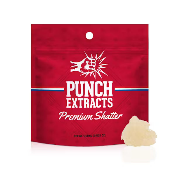 Rainbow Runtz BHO Shatter 1g (Punch Edibles & Extracts)