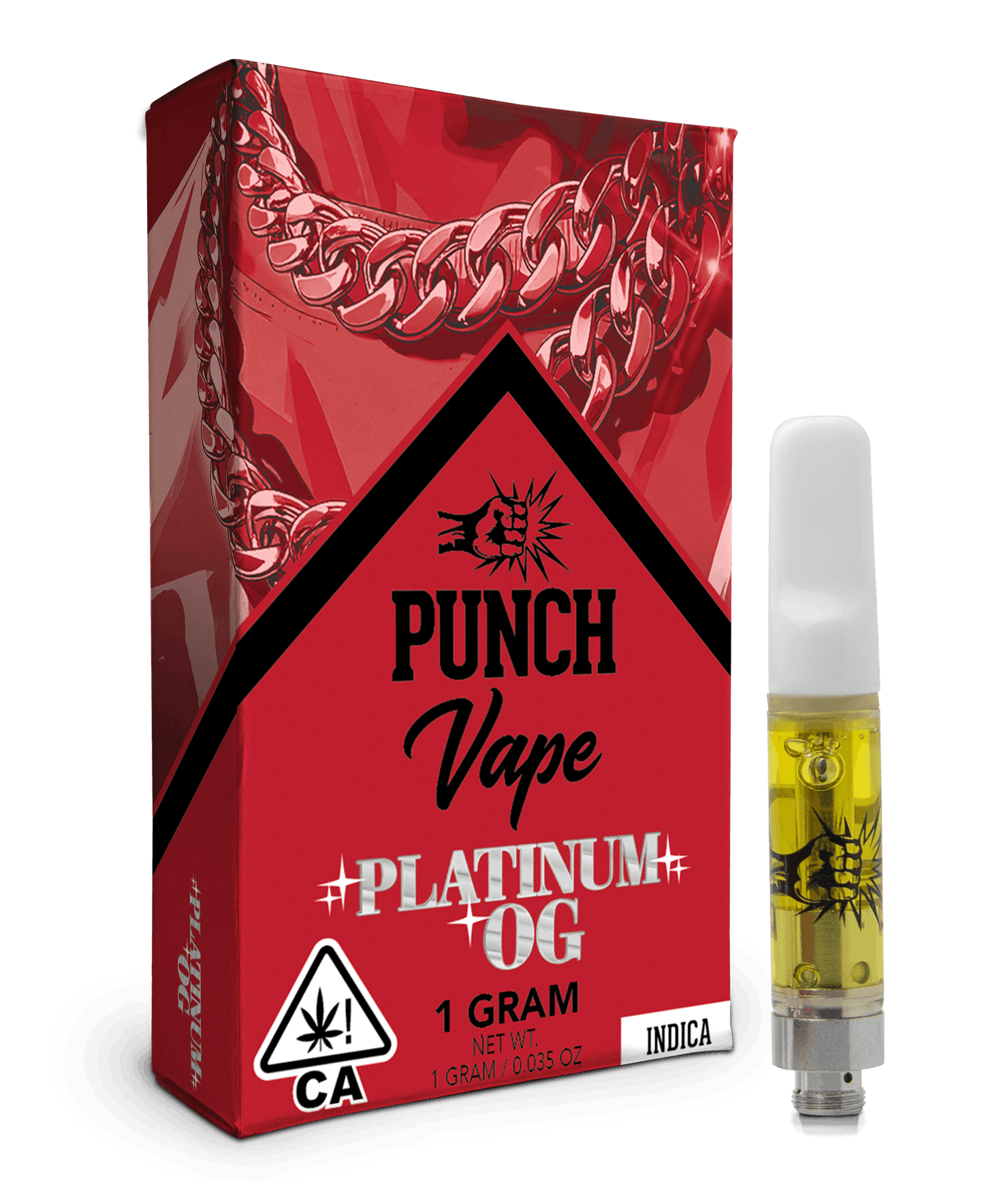 Platinum OG 510 Distillate Cart 1g (Punch Edibles & Extracts)