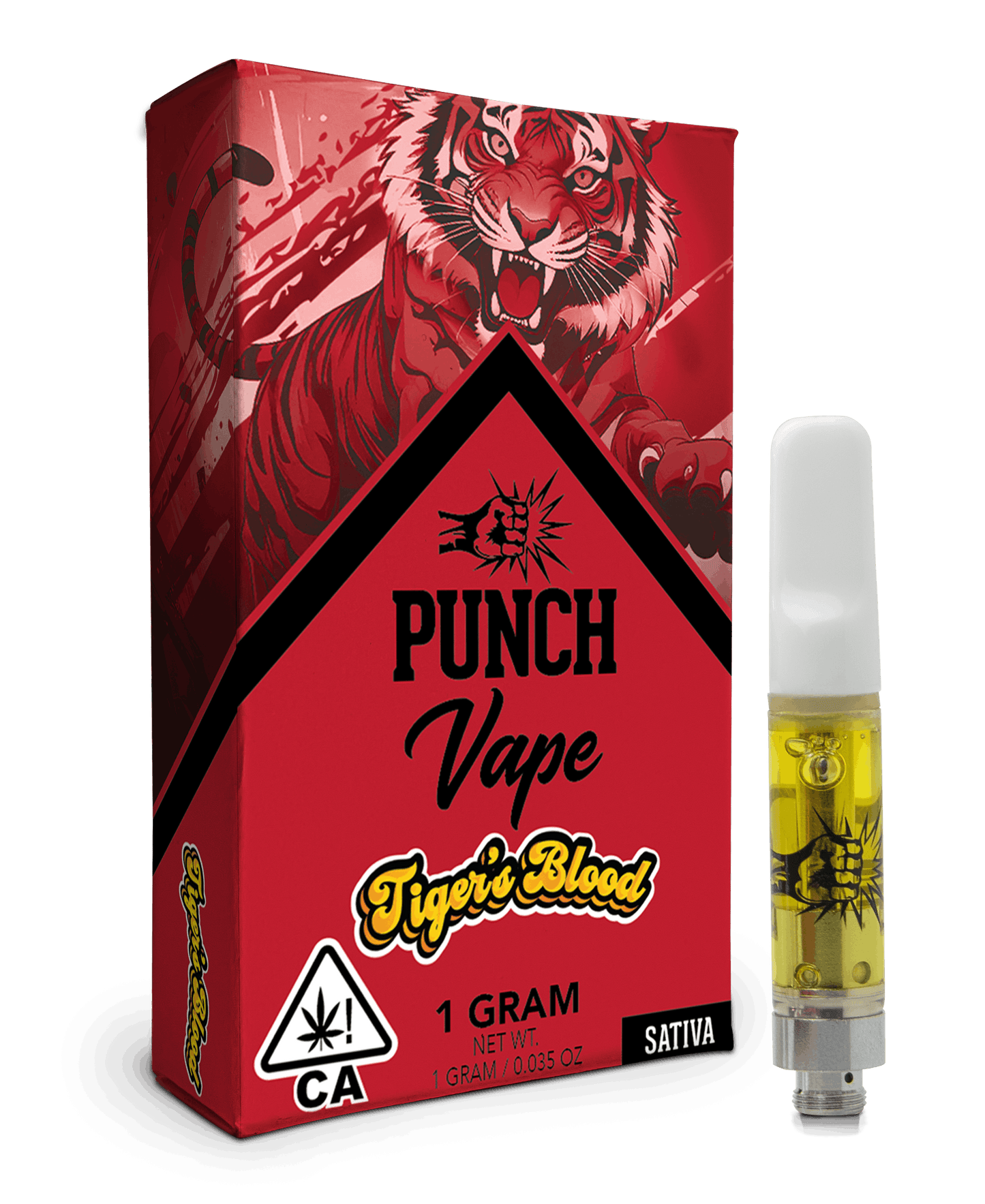 Tiger's Blood 510 Distillate Cart 1g (Punch Edibles & Extracts)