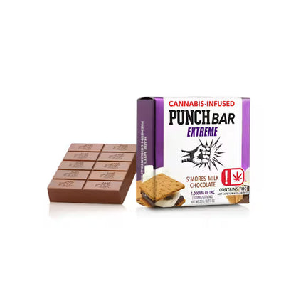 S'mores Milk Chocolate PunchBar 1000mg THC (Punch Edibles & Extracts)