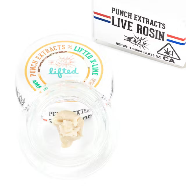 Amarelo Papaya Tier 4 Live Rosin Cold Cure Badder 1g (Punch Edibles & Extracts)