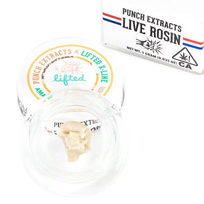 Amarelo Papaya Tier 4 Live Rosin Cold Cure Badder 1g (Punch Edibles & Extracts)