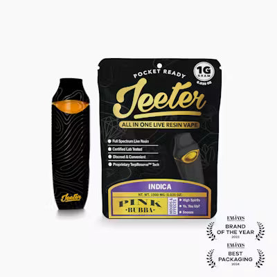 Pink Bubba All In One Live Resin Vape 1g (Jeeter)