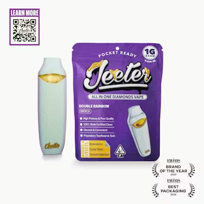 Double Rainbow All In One Live Resin Vape 1g (Jeeter)