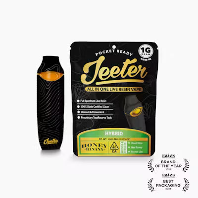 Honey Banana All In One Live Resin Vape 1g (Jeeter)