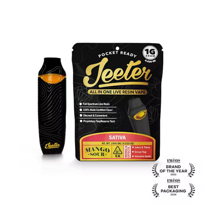 Mango Sour All In One Live Resin Vape 1g (Jeeter)