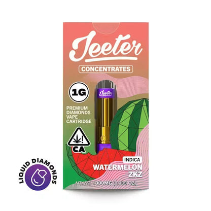 Watermelon ZKZ Liquid Diamonds Vape Cartridge 1g (Jeeter Juice)