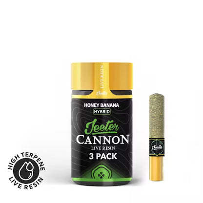 Honey Bananas Jeeter Cannon Live Rosin 3pk 1.5g (Jeeter)
