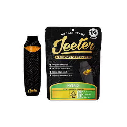 Blitz All In One Live Resin Vape 1g (Jeeter)