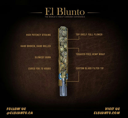 Rosa Especial Silver Diamond Infused Cannagar 1.65G (El Blunto by Albert Einstone's)