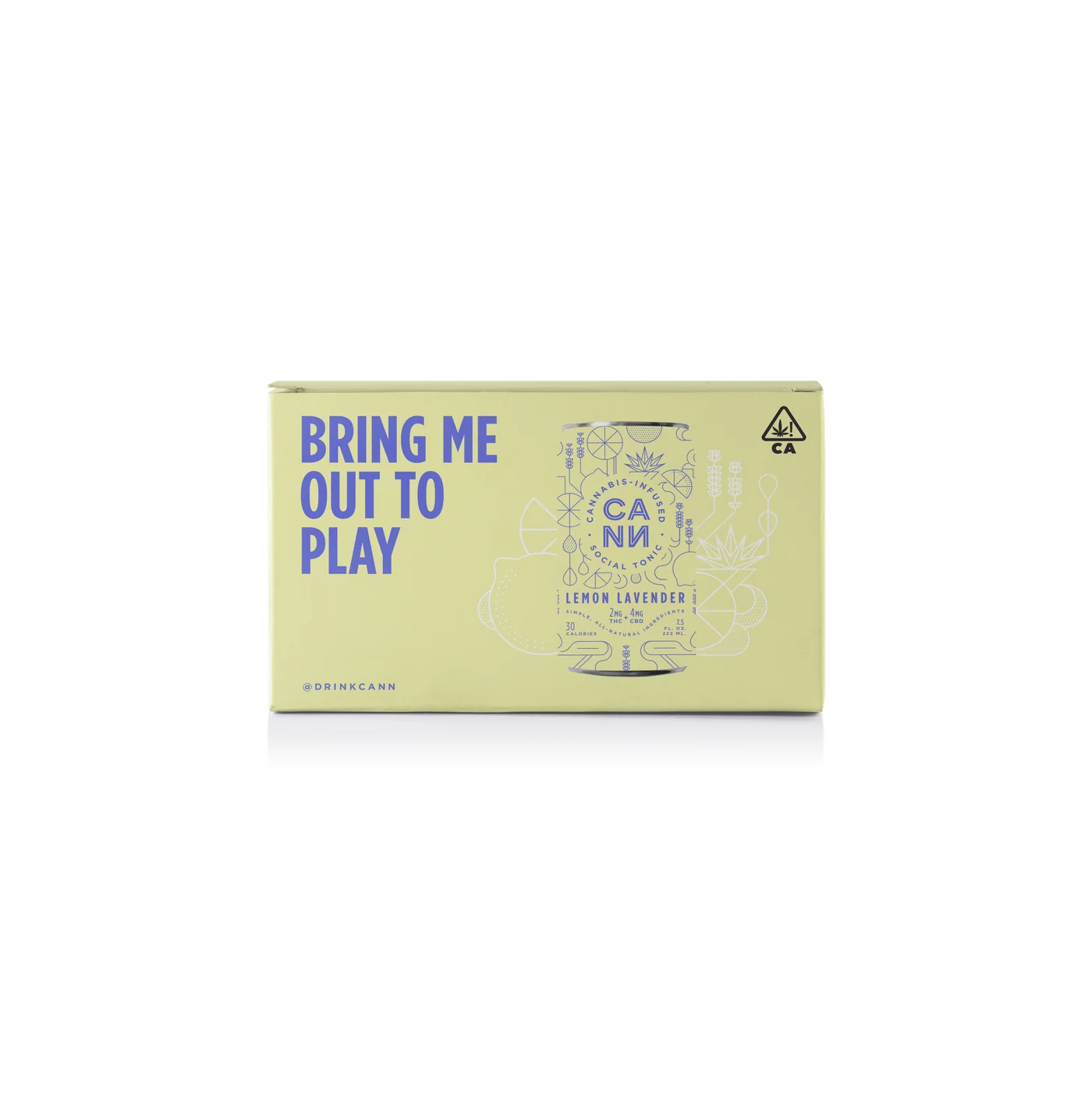 Lemon Lavender Social Tonic 6pk (Cann)