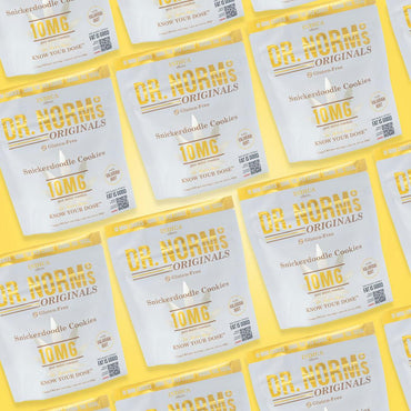 Snickerdoodle Indica Cookies 10pk 100mg THC (Dr. Norm's)