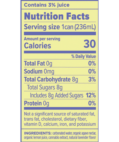 Lemon Lavender Social Tonic 6pk (Cann)