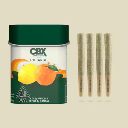 L'Orange Preroll 4 Pack [2g total] (Cannabiotix)