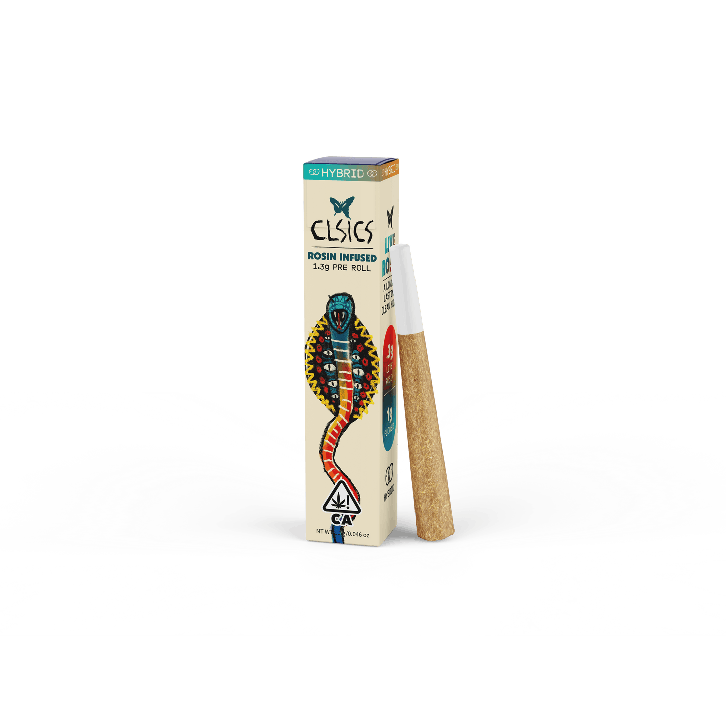 Deep Purple Rosin Infused Pre Roll 1.3g (CLSICS Rosin & Rosin Infused Pre Rolls)