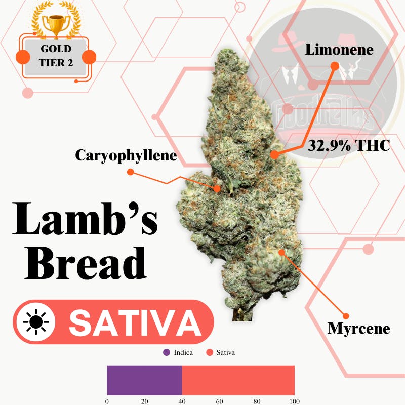 Lamb’s Bread - Indoor Flower - Gold Tier 2