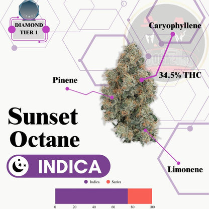 Sunset Octane - Indoor Flower - Diamond Tier 1