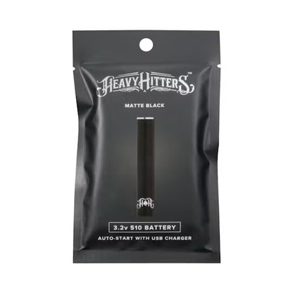 Matte Black 3.2v Auto Start Battery & Charger (Heavy Hitters)