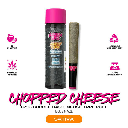 Blue Haze Bubble Hash Infused Pre-Roll 1.25g (Bodega Boyz)