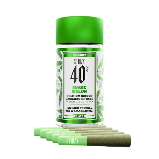 MAGIC MELON 40's Infused Preroll 5 Pack 2.5g (STIIIZY)