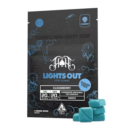 Cloudberry: Sativa Lights Out RCS Gummies 10pk (Heavy Hitters)