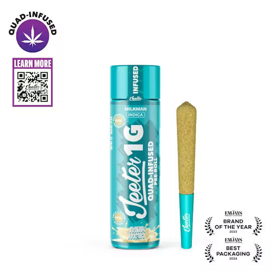 Milkman Quad-Infused Jeeter Joint 1g (Jeeter)