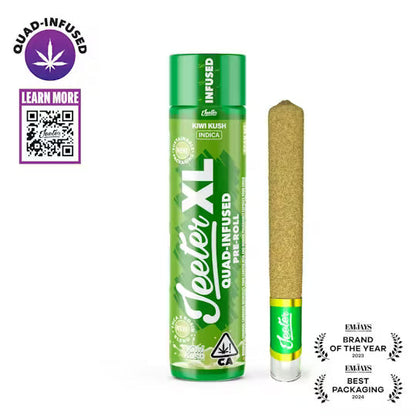 Kiwi Kush XL Quad-Infused Jeeter Joint 2g (Jeeter)