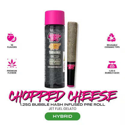 Jet Fuel Gelato Bubble Hash Infused Pre-Roll 1.25g (Bodega Boyz)
