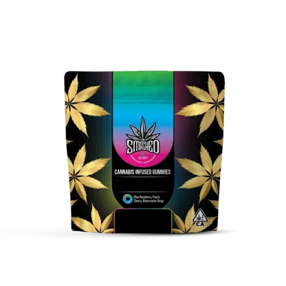 Tropical Mix Cannabis Infused Gummies 20pk 5000mg THC (Smashed)