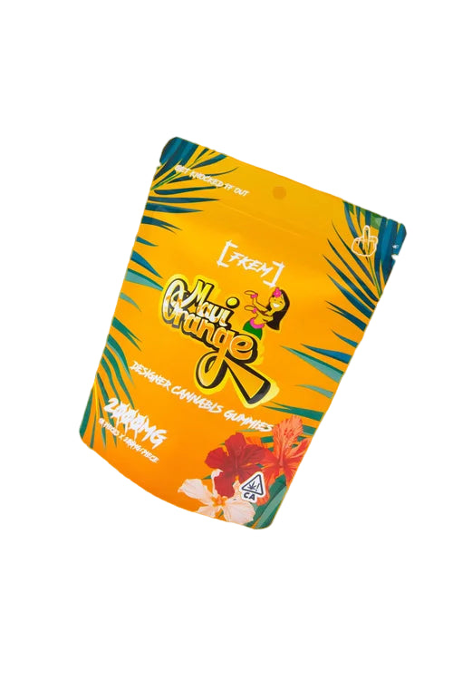 Maui Orange Designer Cannabis Gummies 10pk 2000mg THC (FKEM EDIBLES)