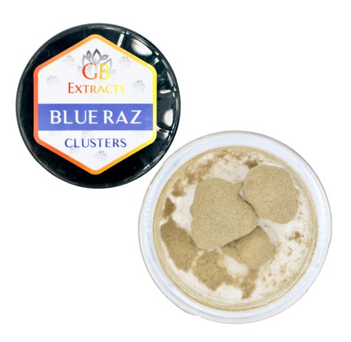 Blue Razz Premium Clusters Moonrocks 3.5g (GB EXTRACTS)