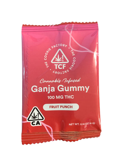 Fruit Punch Single 1pc 100mg THC (The Cookie Factory)