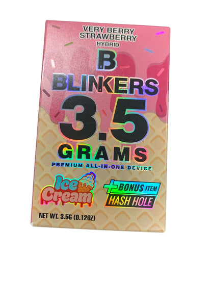 Very Berry Strawberry All in One Disposable (+Free Hash Hole) 3.5G (Blinkers)