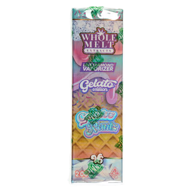 Gelato Runtz  Live Diamonds Disposable 2g (WHOLE MELT EXTRACTS)