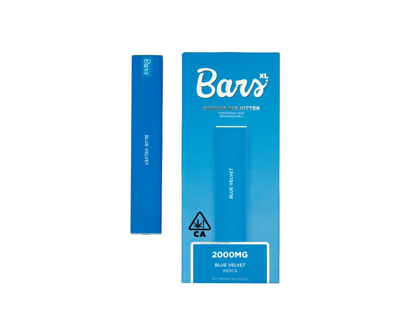 Blue Velvet Live Resin Disposable Vape 2g (Bars XL)