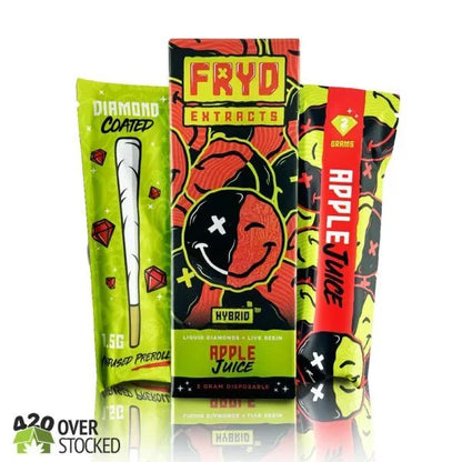 Apple Juice Liquid Diamonds Live Resin Disposable 2g (Fryd Extracts)