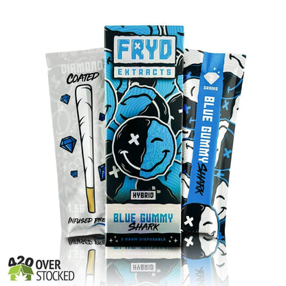 Blue Gummy Shark Liquid Diamonds Live Resin Disposable 2g (Fryd Extracts)