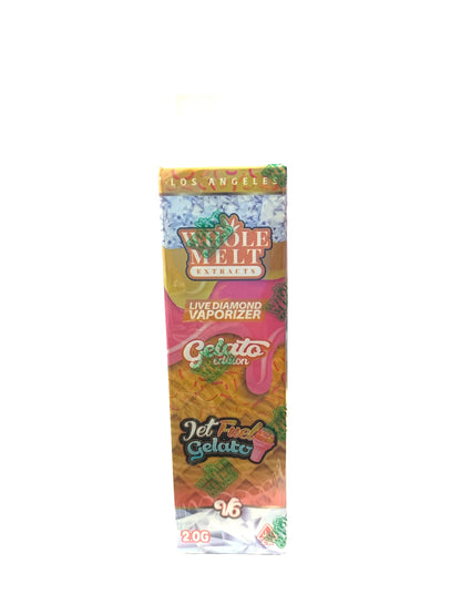 Jet Fuel Gelato  Live Diamonds Disposable 2g (WHOLE MELT EXTRACTS)