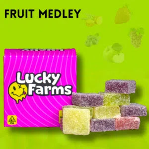 Fruit Medley Gummies 1000mg THC 10pk (Lucky Farms)