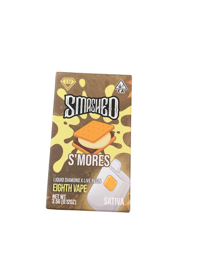 Smores Liquid Diamond x Live Resin Disposable 3.5g (Smashed)