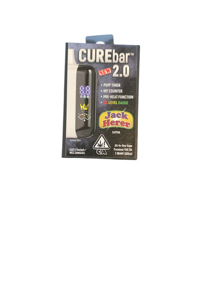 Jack Herer - 1G AIO CUREbar 2.0 (West Coast Cure)