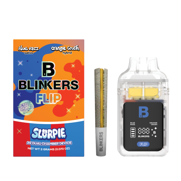 Blue Razz x Orange Crush Flip Disposable 2g (Blinkers)