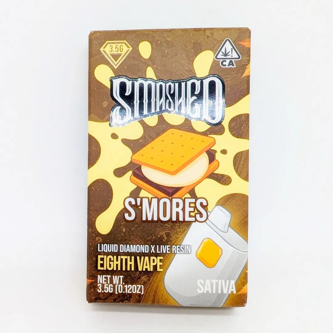 Smores Liquid Diamond x Live Resin Disposable 3.5g (Smashed)