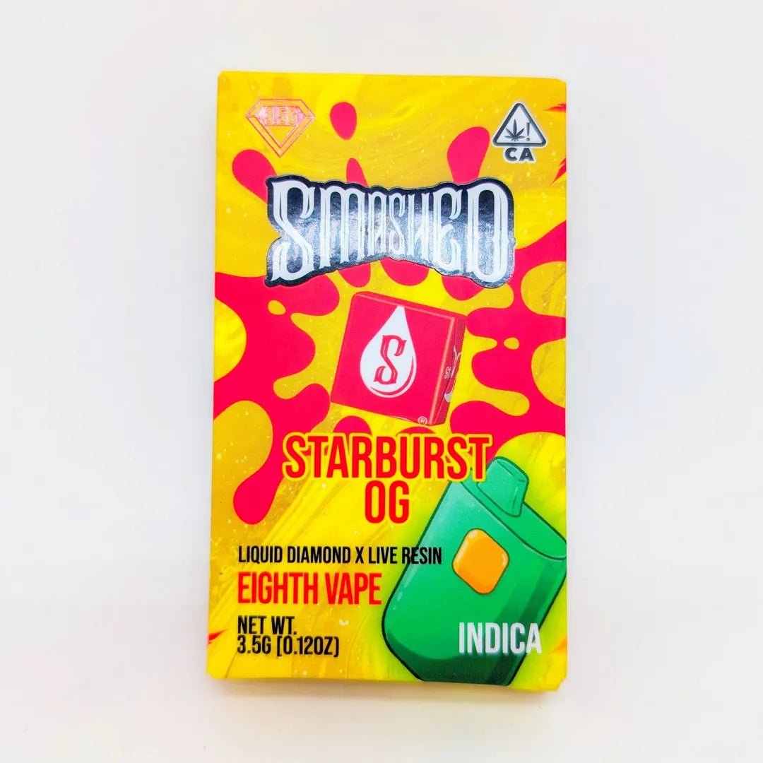 Starburst OG Liquid Diamond x Live Resin Disposable 3.5g (Smashed)