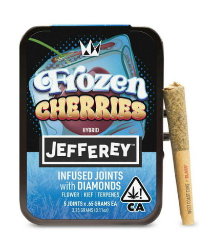 Frozen Cherries Jefferey Infused Joint .65g 5pk 3.25g (West Coast Cure)