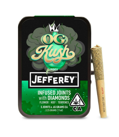 OG Kush Jefferey Infused Joint .65g 5pk 3.25g (West Coast Cure)