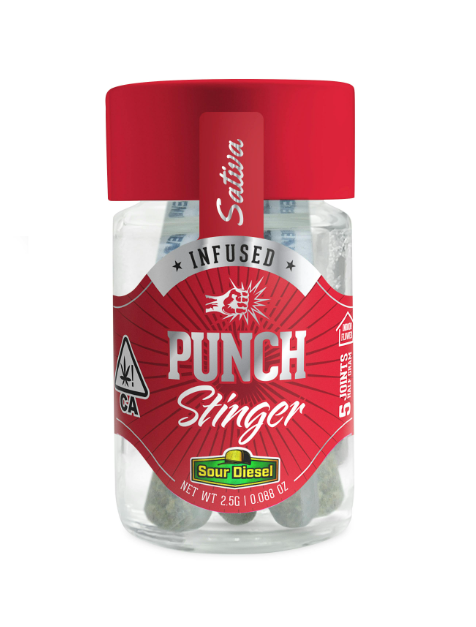 Sour Diesel 2.5g - Punch Stingers (Punch Edibles & Extracts)